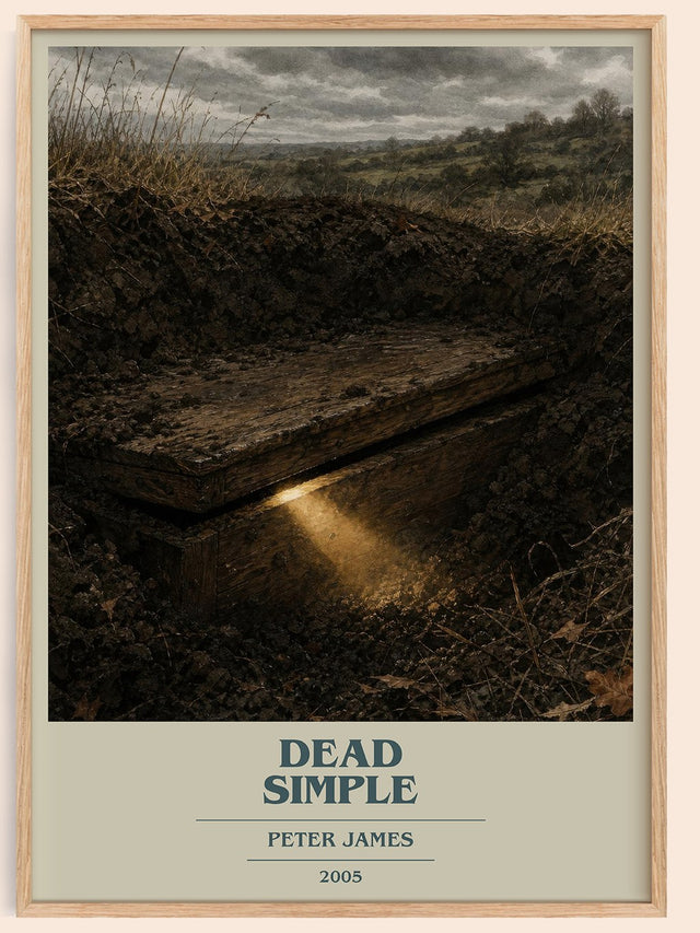 Dead Simple Book Cover Poster by Peter James