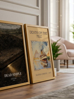 Dead Simple Book Watercolour Illustration by Peter James – image 4