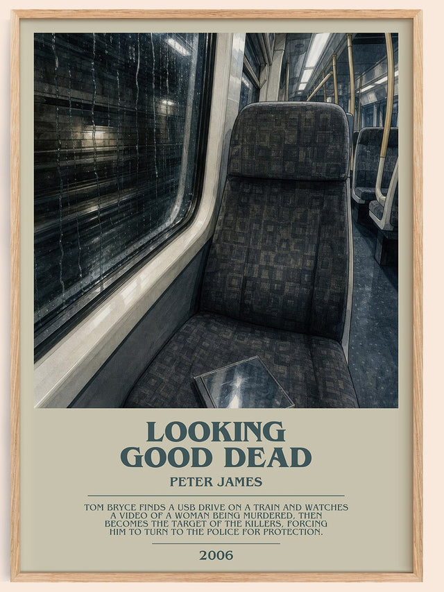 Looking Good Dead Bookish Wall Art by Peter James