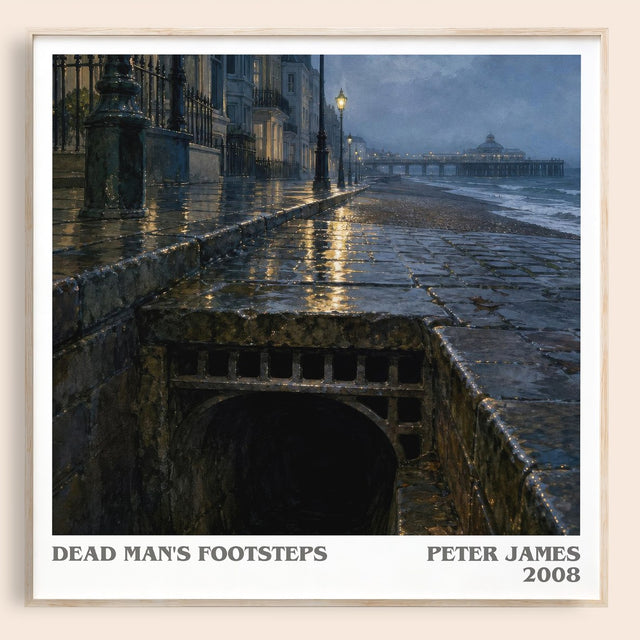 Dead Man's Footsteps Literary Art Print by Peter James