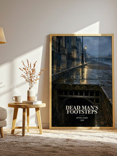 Dead Man's Footsteps Book Watercolour Illustration by Peter James – image 2