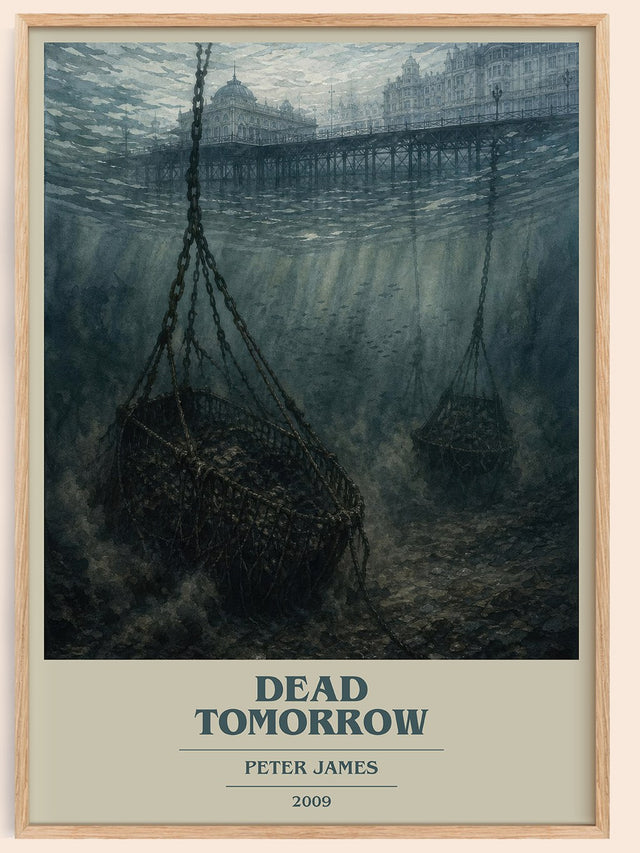 Dead Tomorrow Book Cover Poster by Peter James