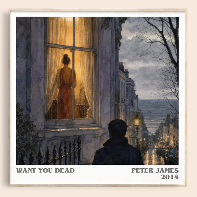 Want You Dead Literary Art Print by Peter James