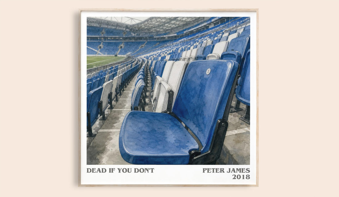 Dead If You Don't literary book poster by Peter James – framed literary art print