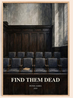Find Them Dead Book Watercolour Illustration by Peter James – image 1