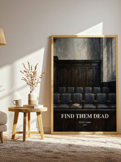 Find Them Dead Book Watercolour Illustration by Peter James – image 2