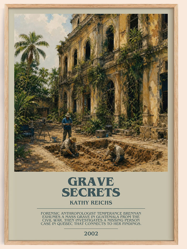 Grave Secrets Bookish Wall Art by Kathy Reichs