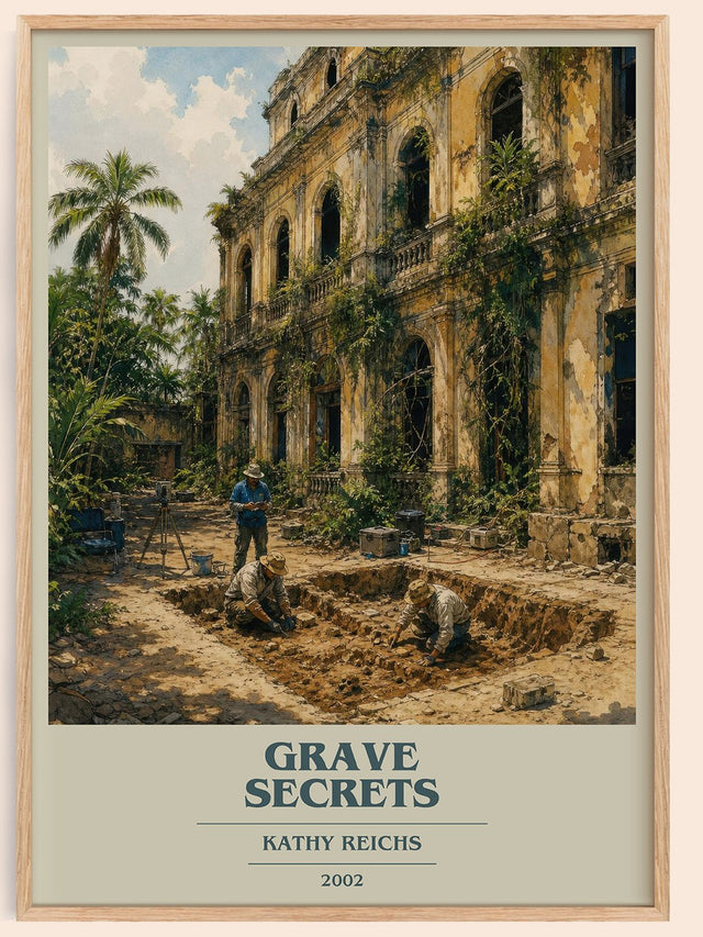Grave Secrets Book Cover Poster by Kathy Reichs