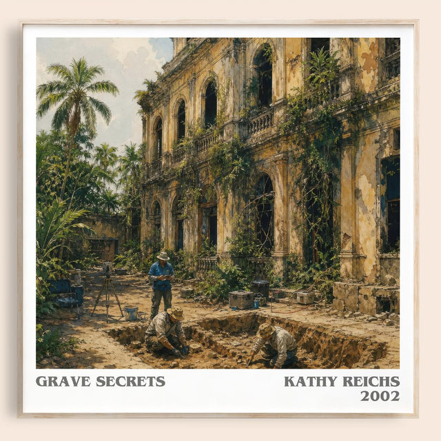 Grave Secrets Literary Art Print by Kathy Reichs
