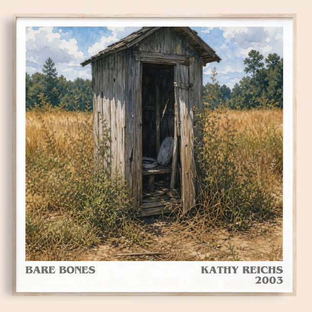 Bare Bones Literary Art Print by Kathy Reichs