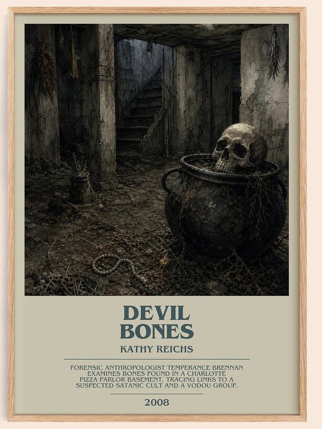Devil Bones Bookish Wall Art by Kathy Reichs