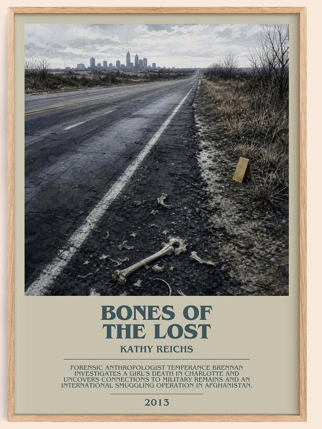 Bones of the Lost Bookish Wall Art by Kathy Reichs