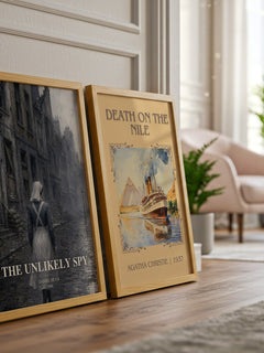 The Unlikely Spy Book Watercolour Illustration by Daniel Silva – image 4