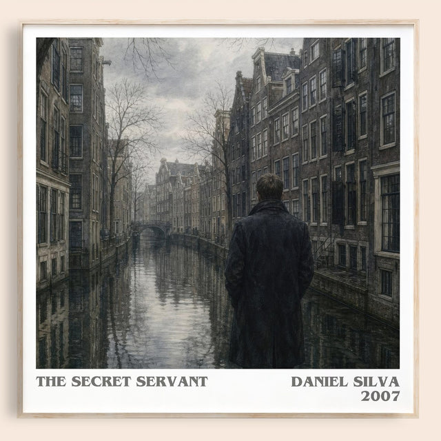 The Secret Servant Literary Art Print by Daniel Silva