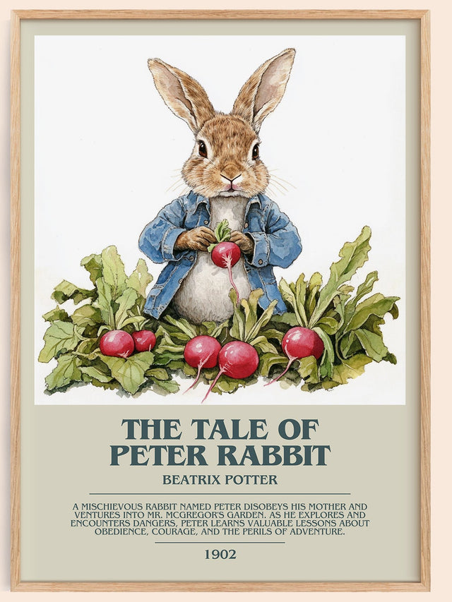 The Tale of Peter Rabbit Bookish Wall Art by Beatrix Potter