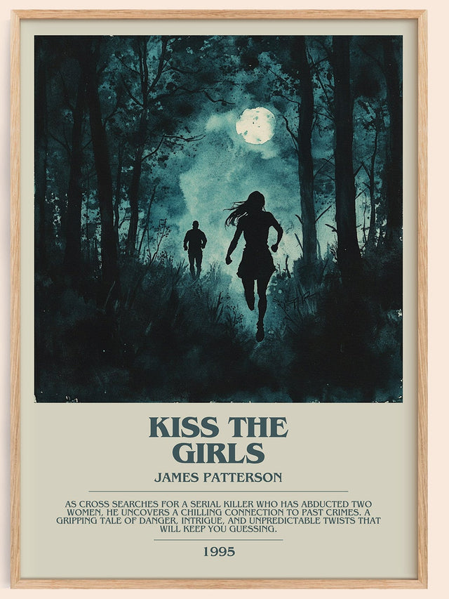 Kiss the Girls Bookish Wall Art by James Patterson