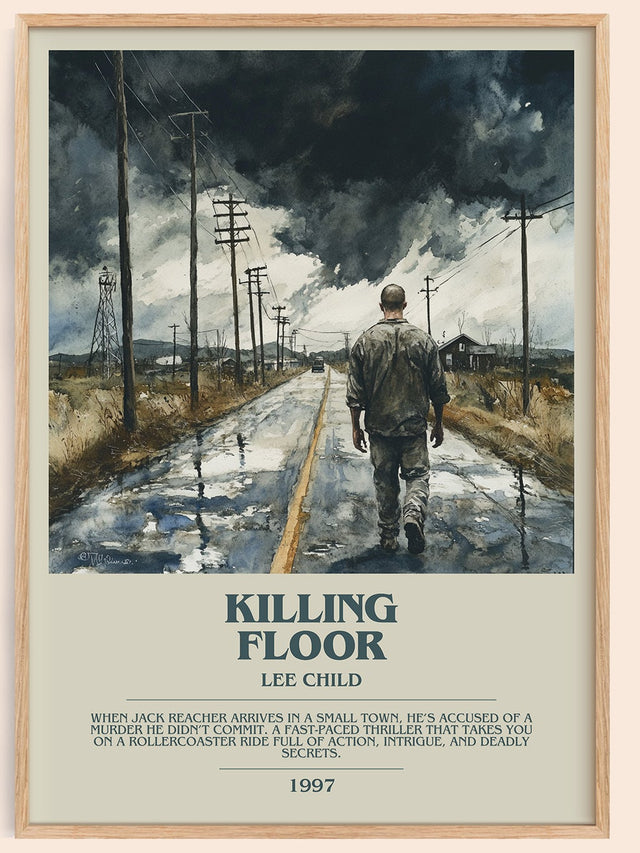 Killing Floor Bookish Wall Art by Lee Child