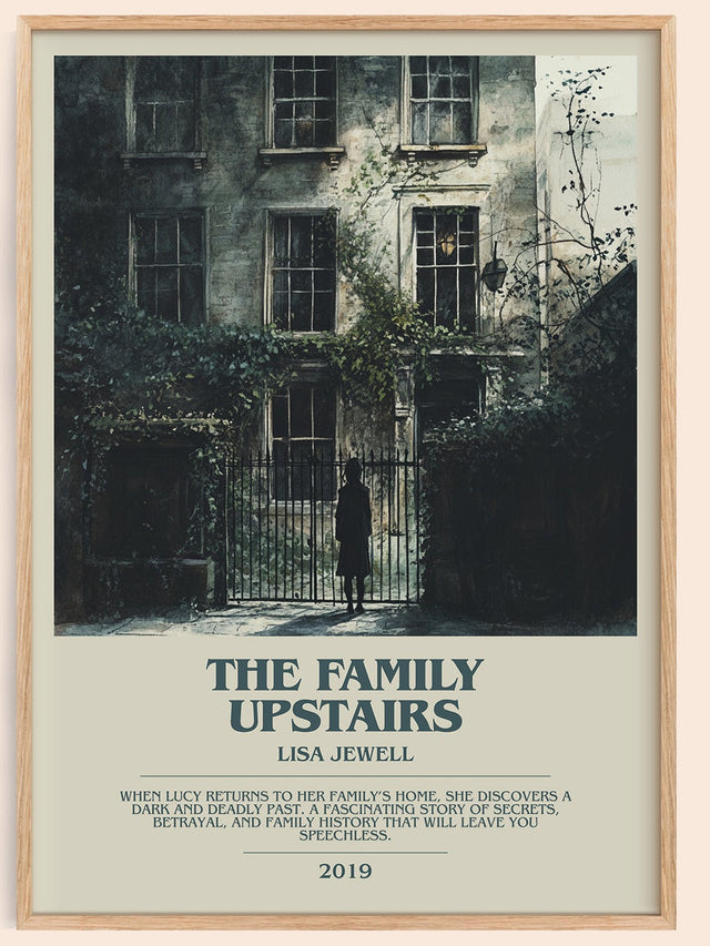 The Family Upstairs Bookish Wall Art by Lisa Jewell
