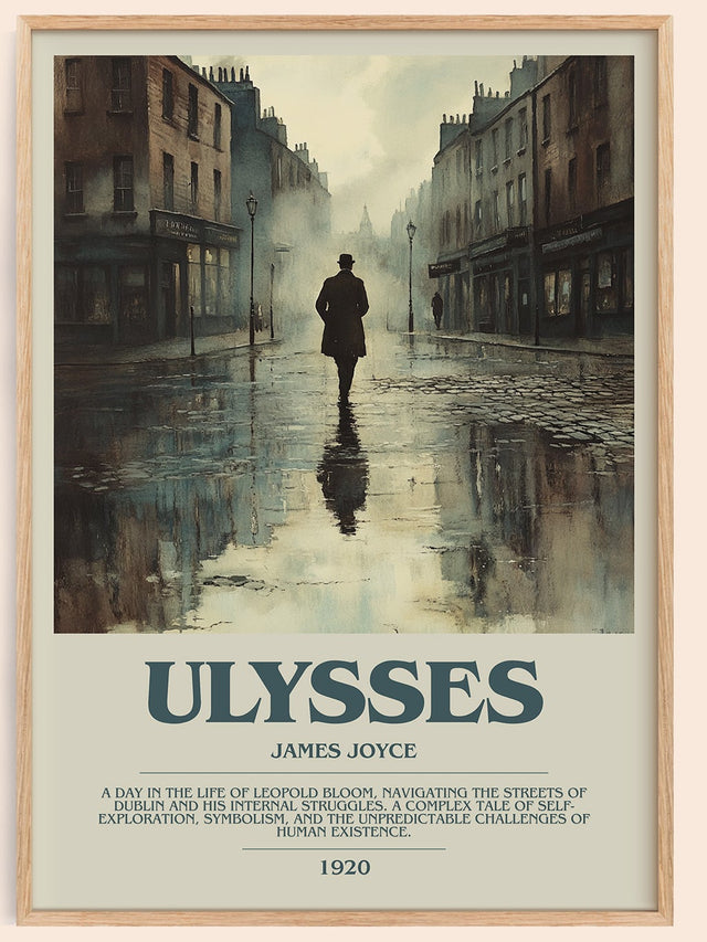 Ulysses Bookish Wall Art by James Joyce