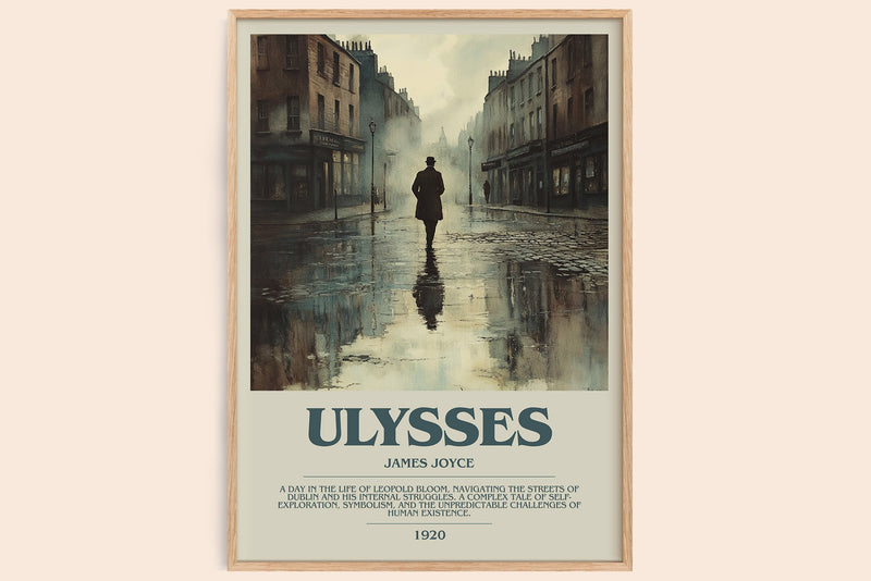 Ulysses Bookish Wall Art by James Joyce (Modern style)