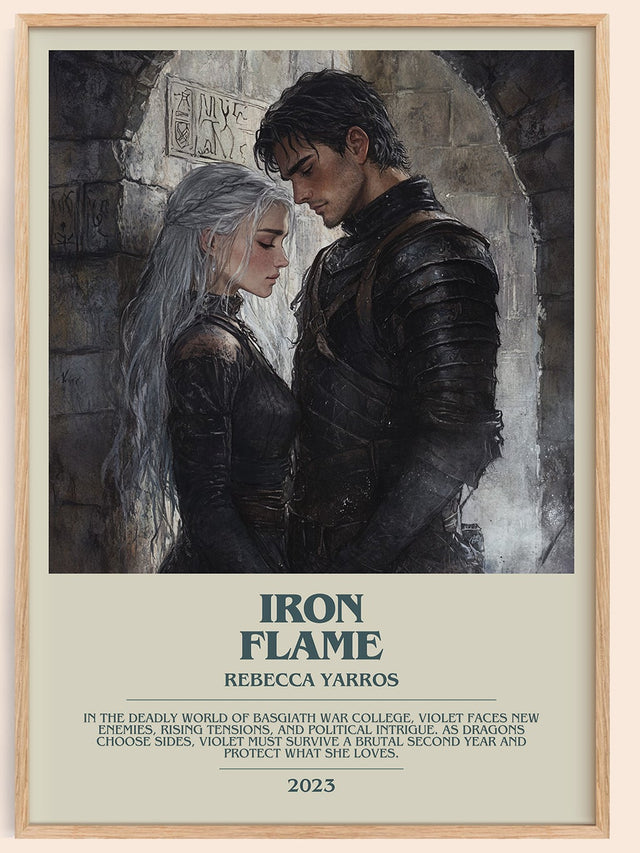 Iron Flame Bookish Wall Art by Rebecca Yarros
