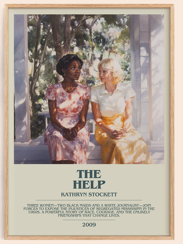 The Help Bookish Wall Art by Kathryn Stockett