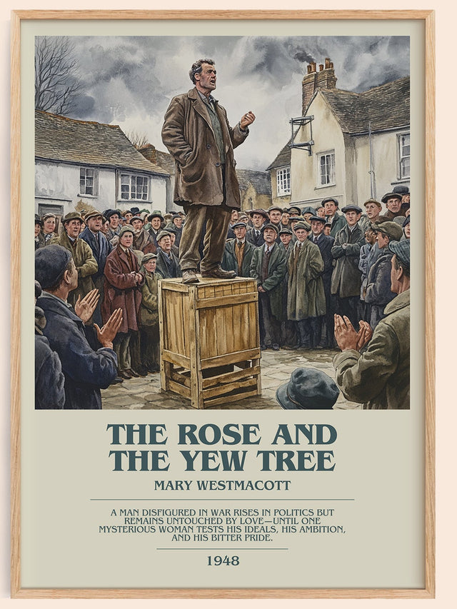 The Rose And The Yew Tree Bookish Wall Art by Mary Westmacott