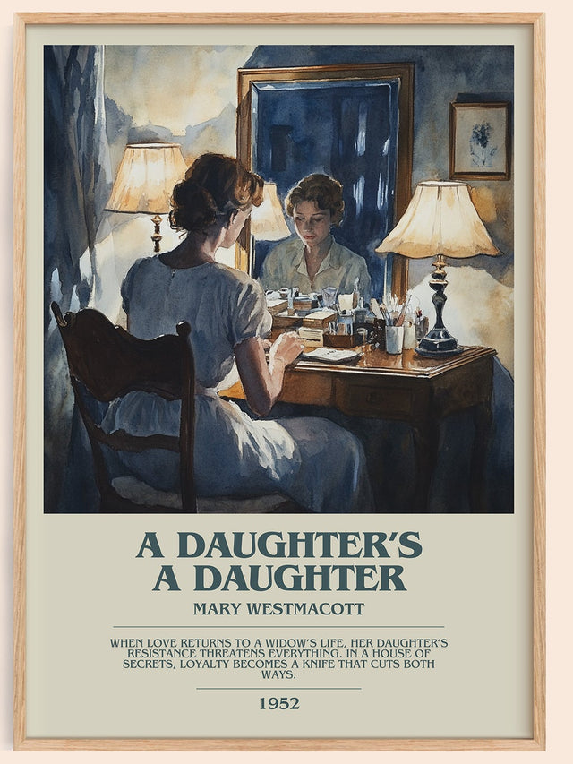 A Daughter's a Daughter Bookish Wall Art by Mary Westmacott