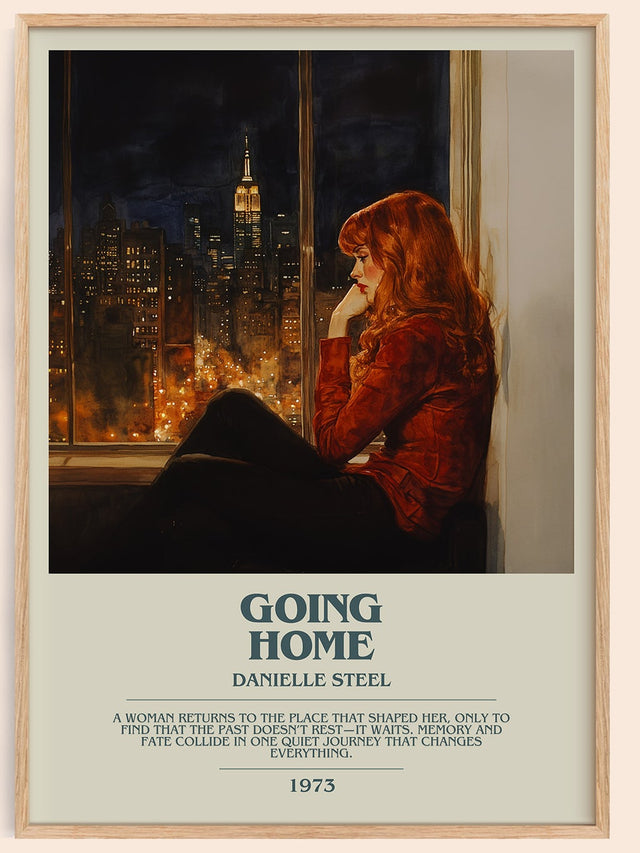 Going Home Bookish Wall Art by Danielle Steel