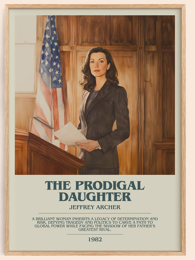 The Prodigal Daughter Bookish Wall Art by Jeffrey Archer
