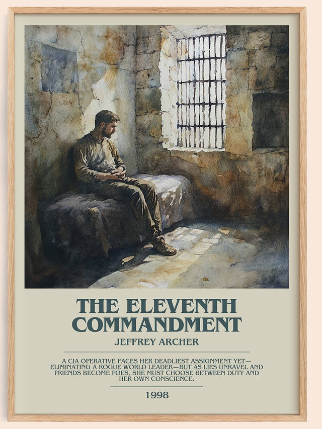 The Eleventh Commandment Bookish Wall Art by Jeffrey Archer