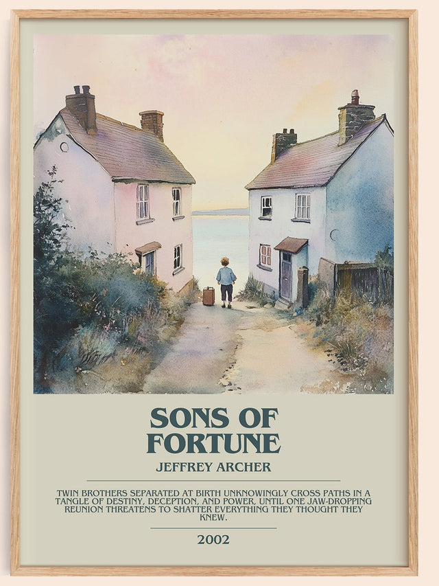 Sons of Fortune Bookish Wall Art by Jeffrey Archer