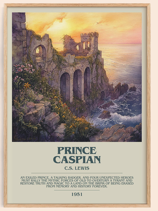 Prince Caspian Bookish Wall Art by C.S. Lewis