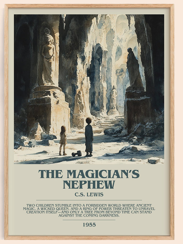 The Magician's Nephew Bookish Wall Art by C. S. Lewis