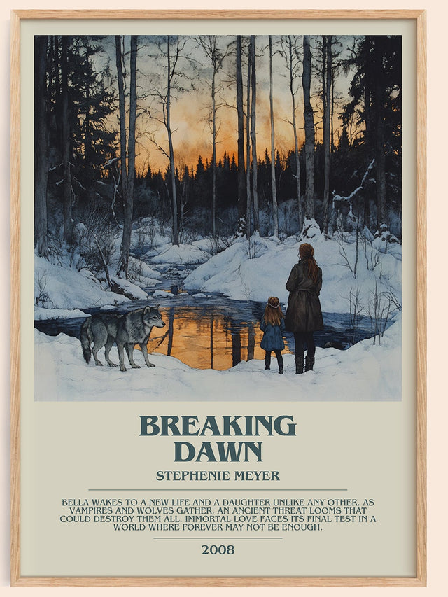 Breaking Dawn Bookish Wall Art by Stephenie Meyer