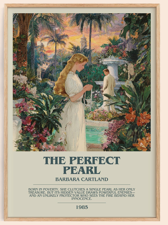 The Perfect Pearl Bookish Wall Art by Barbara Cartland