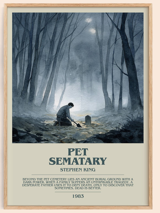 Pet Sematary Bookish Wall Art by Stephen King