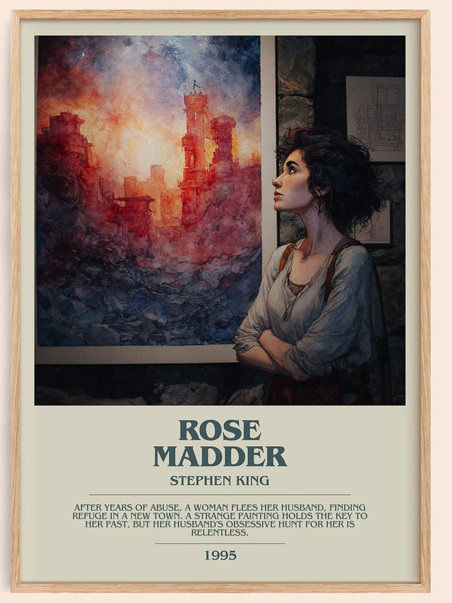 Rose Madder Bookish Wall Art by Stephen King