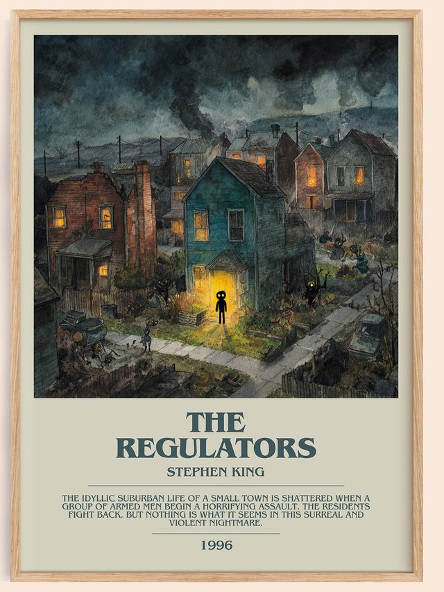The Regulators Bookish Wall Art by Stephen King