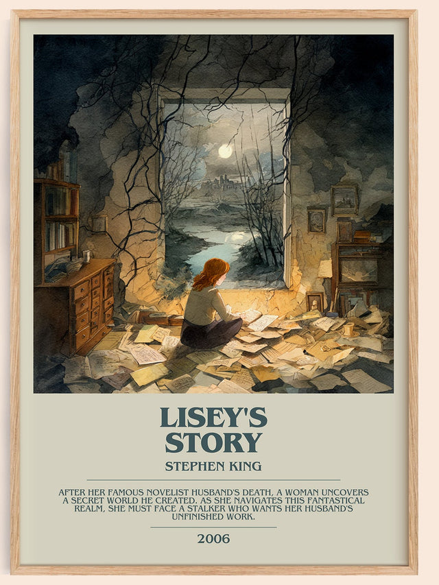 Lisey's Story Bookish Wall Art by Stephen King