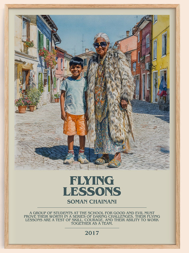 Flying Lessons Bookish Wall Art by Soman Chainani
