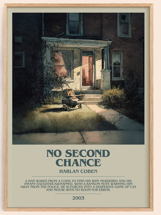 No Second Chance Bookish Wall Art by Harlan Coben