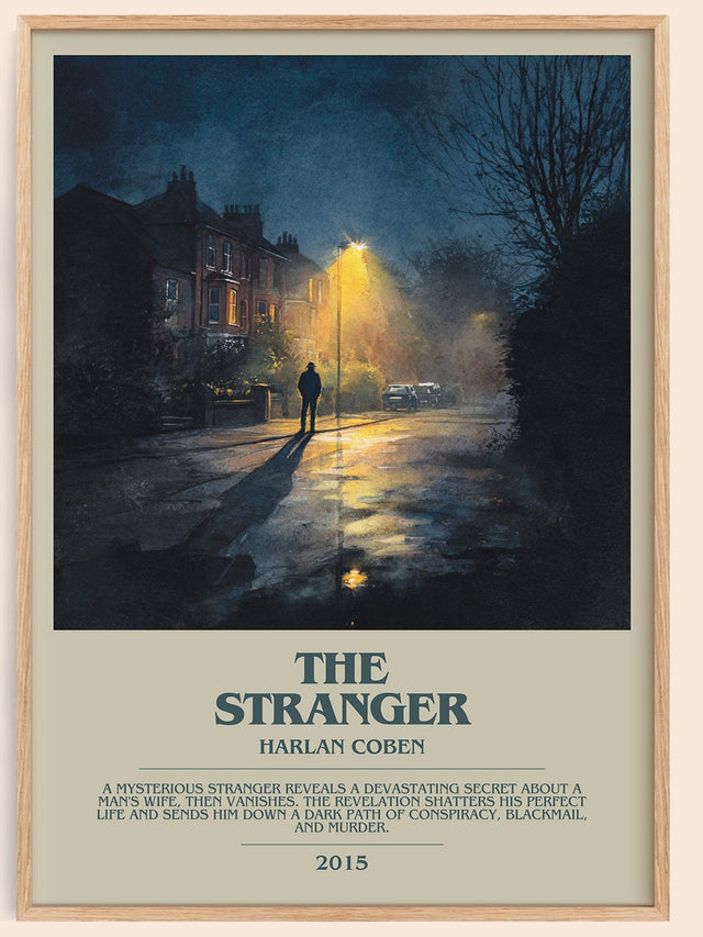 The Stranger Bookish Wall Art by Harlan Coben