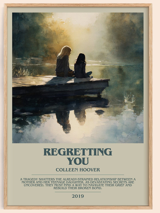 Regretting You Bookish Wall Art by Colleen Hoover