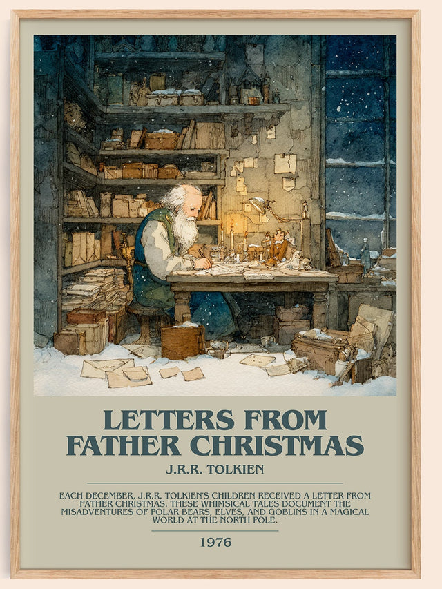 Letters from Father Christmas Bookish Wall Art by J. R. R. Tolkien