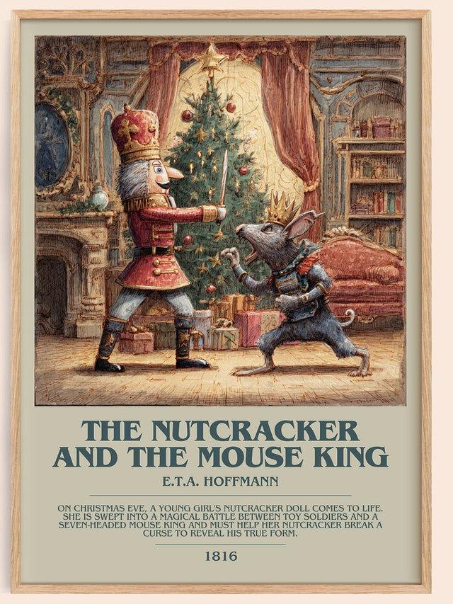 Nutcracker and the Mouse King Bookish Wall Art by E. T. A. Hoffmann
