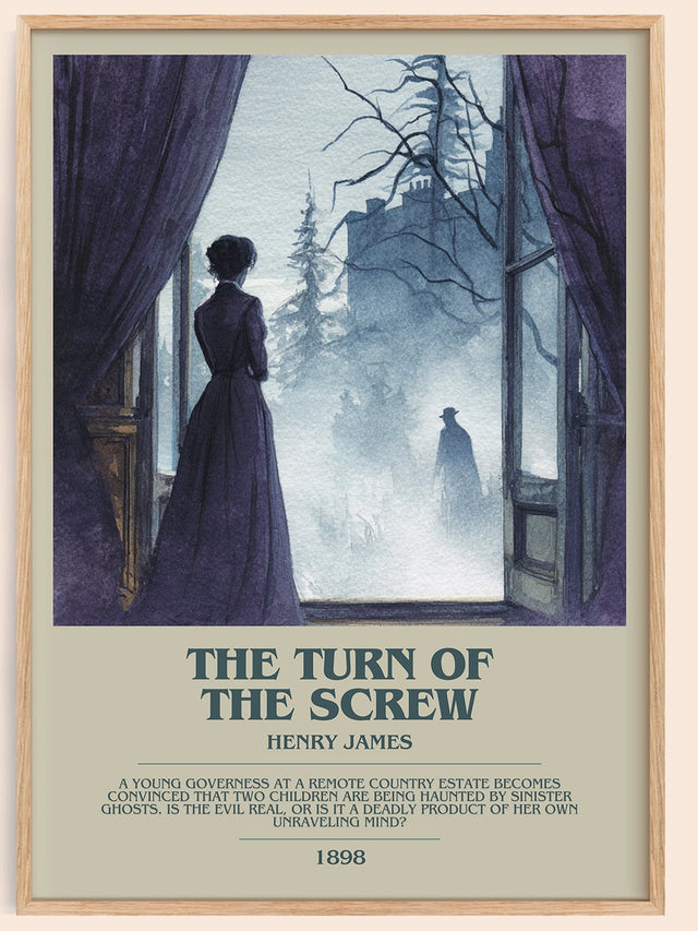 The Turn of the Screw Bookish Wall Art by Henry James