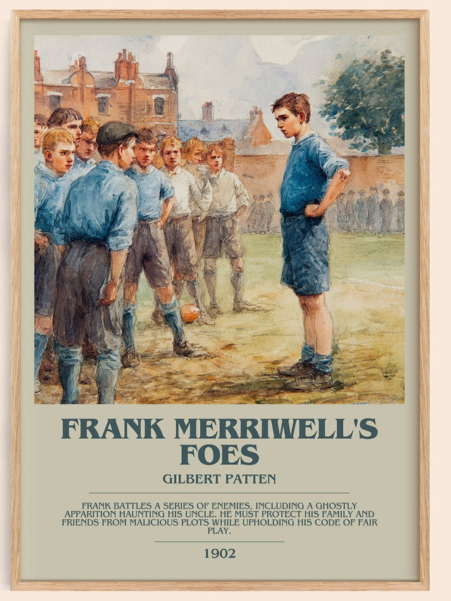 Frank Merriwell's Foes Bookish Wall Art by Gilbert Patten