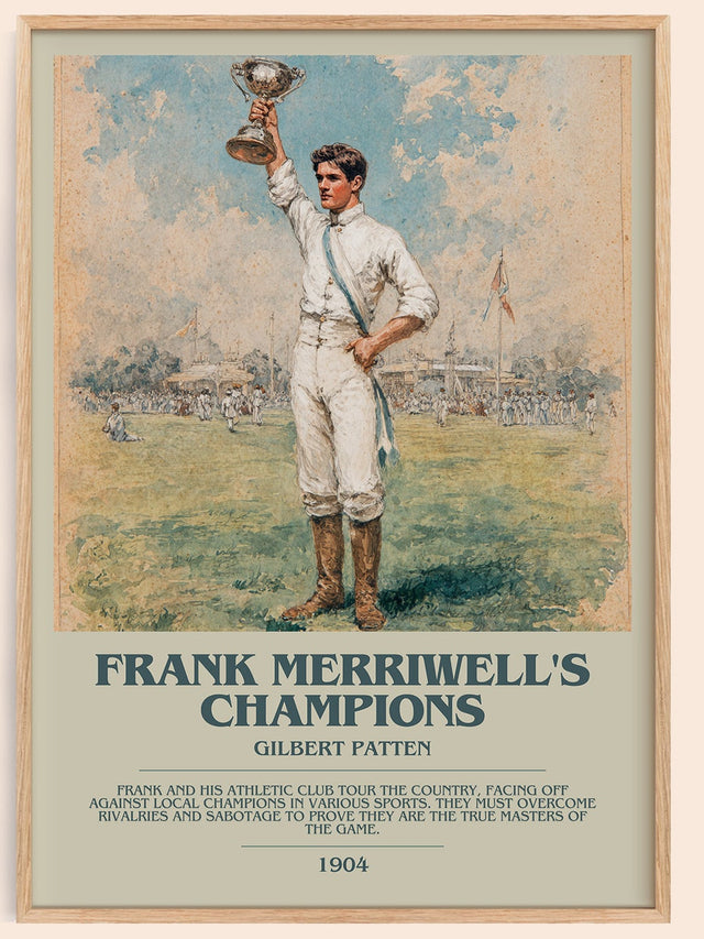 Frank Merriwell's Champions Bookish Wall Art by Gilbert Patten