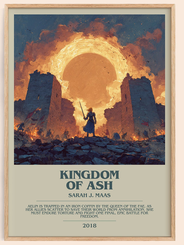 Kingdom of Ash Bookish Wall Art by Sarah J. Maas